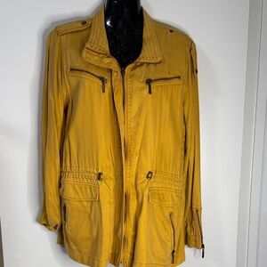 Max Jeans Mustard Field Women Jacket Size M - NWOT